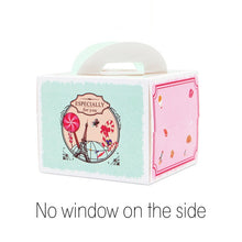 Load image into Gallery viewer, 100 set 4 inch cake box with window handle Kraft paper cheese cake box kids Birthday wedding home Party Circus soldier supply
